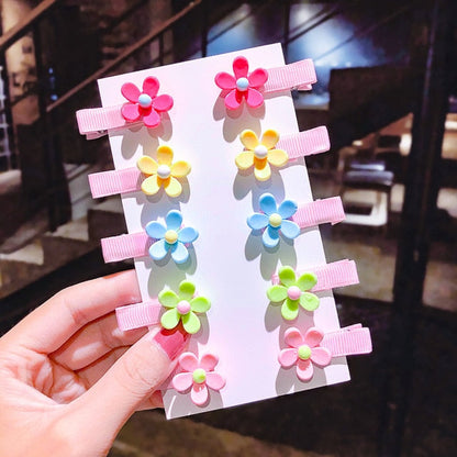 Cartoon Hair Clips 10PCS/Set