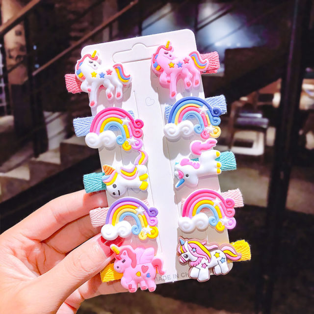 Cartoon Hair Clips 10PCS/Set
