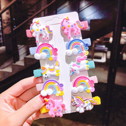 Cartoon Hair Clips 10PCS/Set