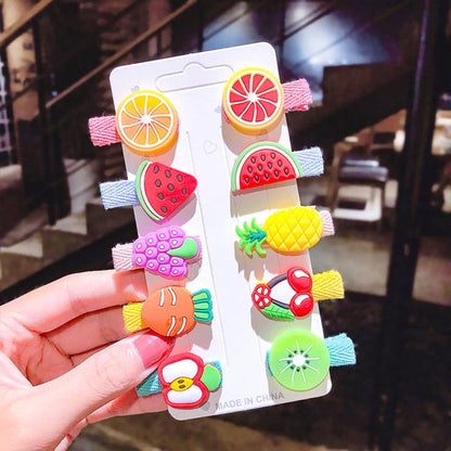 Cartoon Hair Clips 10PCS/Set