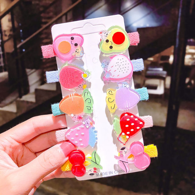 Cartoon Hair Clips 10PCS/Set