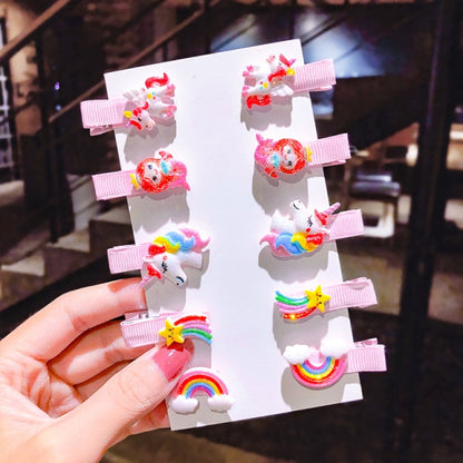 Cartoon Hair Clips 10PCS/Set