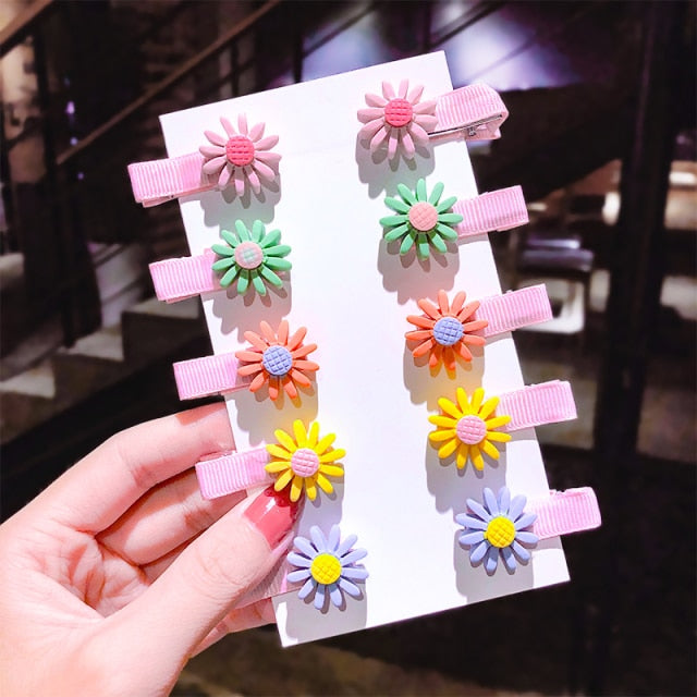 Cartoon Hair Clips 10PCS/Set
