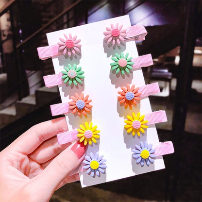 Cartoon Hair Clips 10PCS/Set
