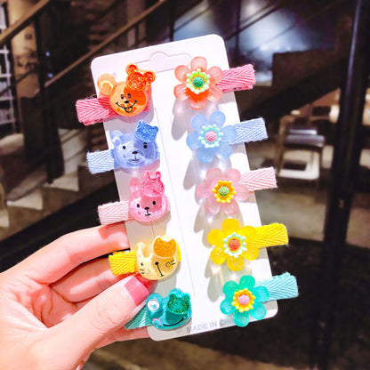 Cartoon Hair Clips 10PCS/Set