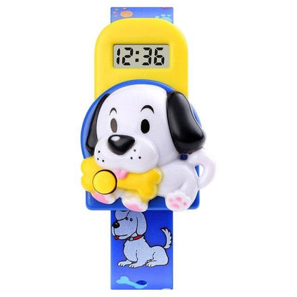 Cute Dog Digital Boy's Watch