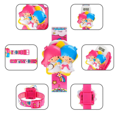 Digital Fairy World Girl's Watch