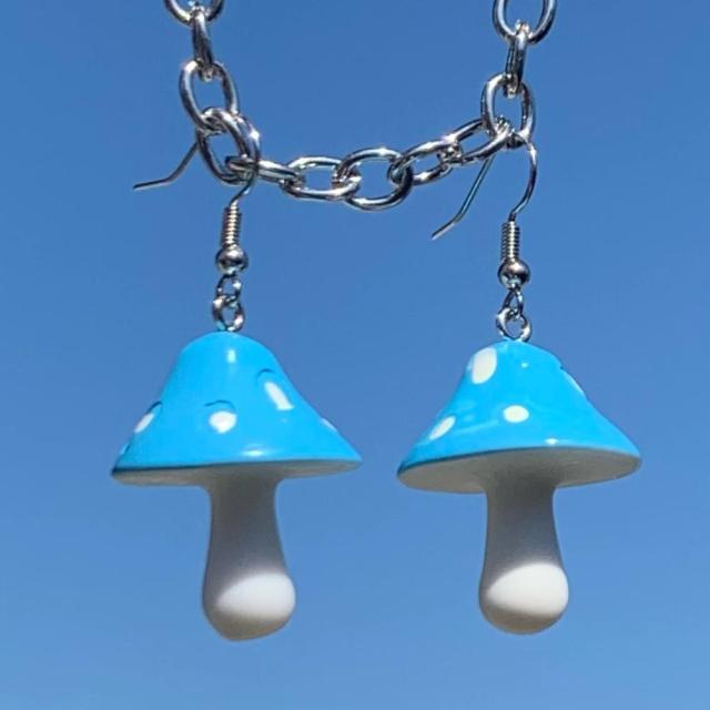Funky Mushrooms Earrings