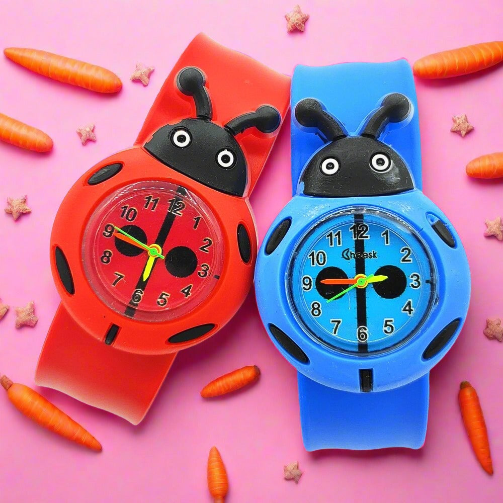 Lovely Ladybird Dial Children's Watch