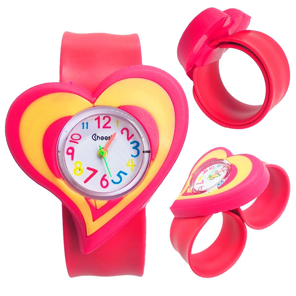 Girl's Educational Watch With "Heart Big Like That" Dial