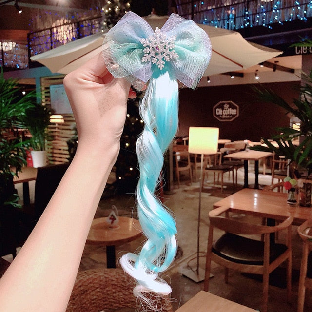 Girls Cute Cartoon Bow Butterfly Hair Clip