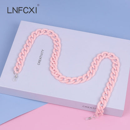 Retro Bright Acrylic Sunglasses Chain Straps