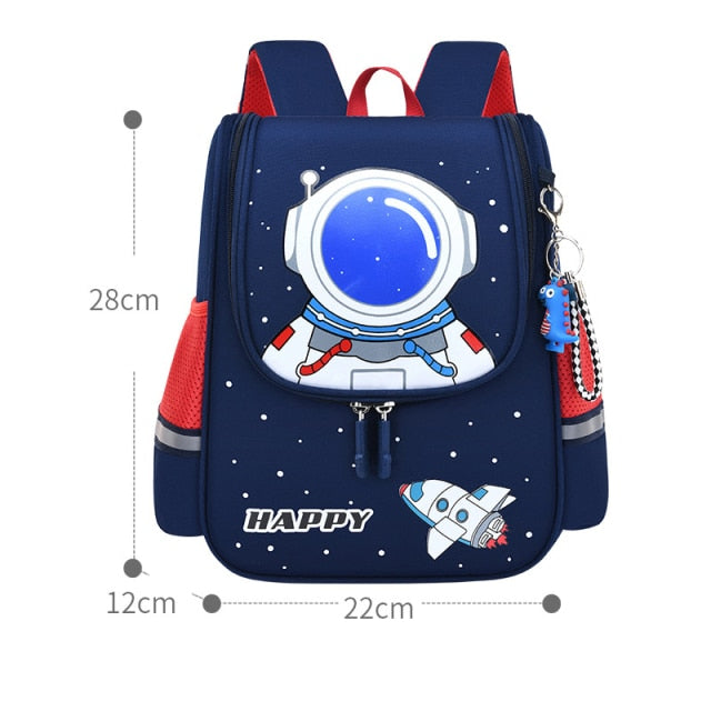 Girl Pink Unicorn Nylon Printing Backpack