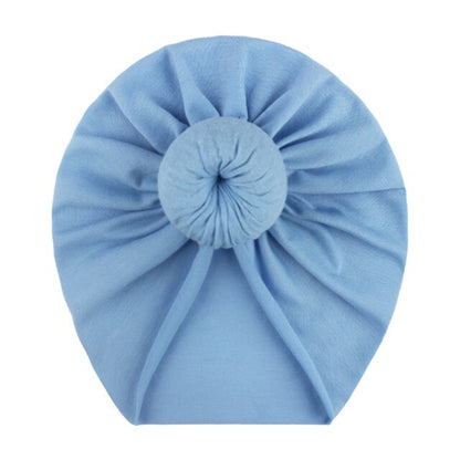Newborn Girl Cotton Soft Big Bow Turban