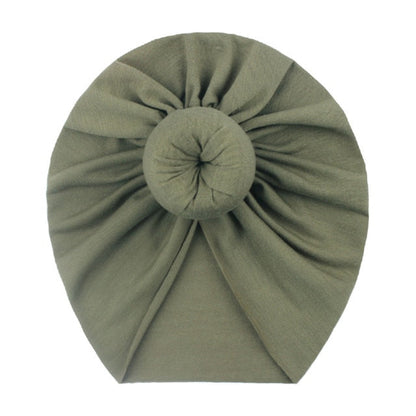 Newborn Girl Cotton Soft Big Bow Turban