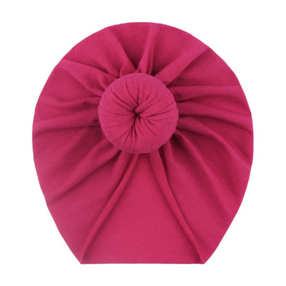 Newborn Girl Cotton Soft Big Bow Turban