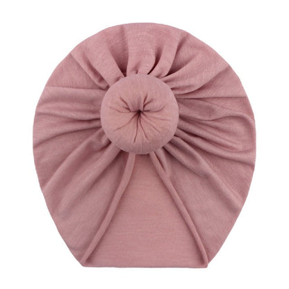 Newborn Girl Cotton Soft Big Bow Turban