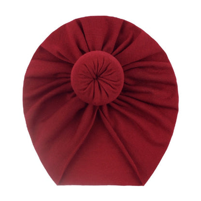 Newborn Girl Cotton Soft Big Bow Turban