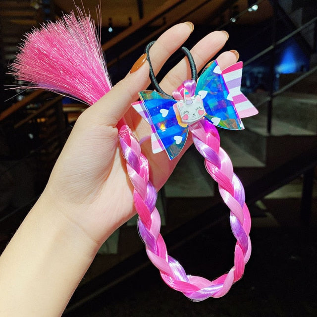 Girls Cute Cartoon Bow Butterfly Hair Clip