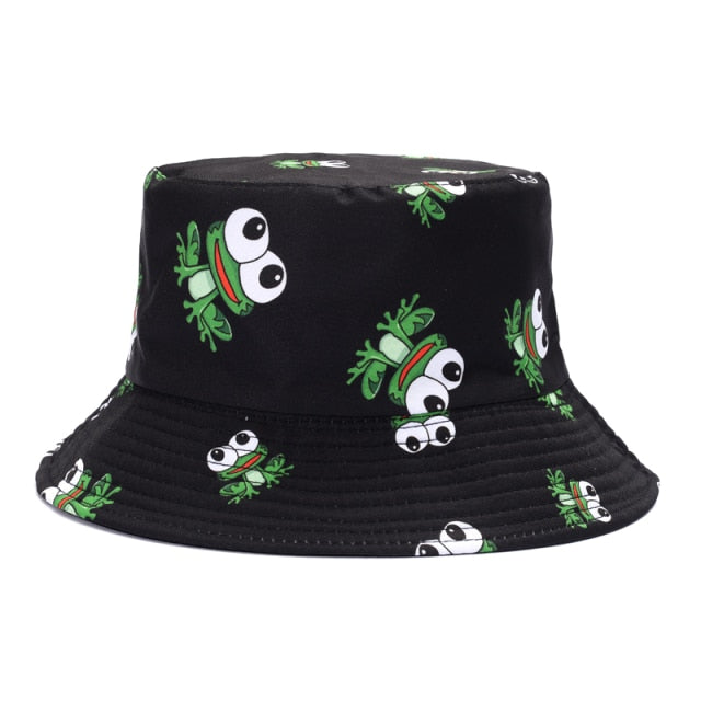 Playful Double Face Bucket Hat