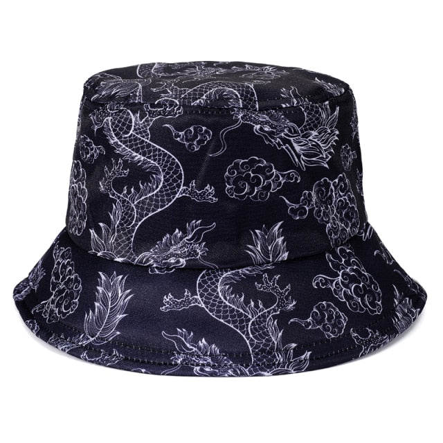 Playful Double Face Bucket Hat