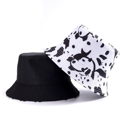 Playful Double Face Bucket Hat