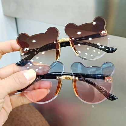 Cute Cartoon Bear Sun Glasses for Kids