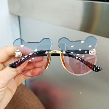 Cute Cartoon Bear Sun Glasses for Kids