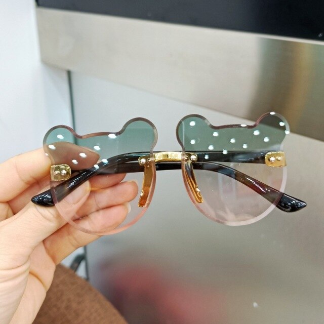 Cute Cartoon Bear Sun Glasses for Kids