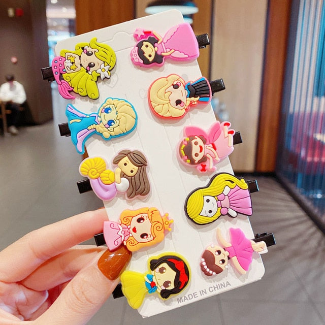 Cartoon Hair Clips 10PCS/Set