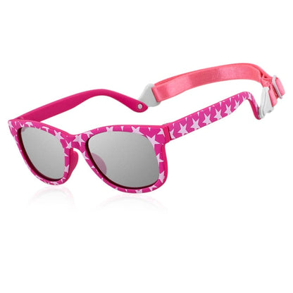 Kids Cute Adjustable Strap Sunglasses