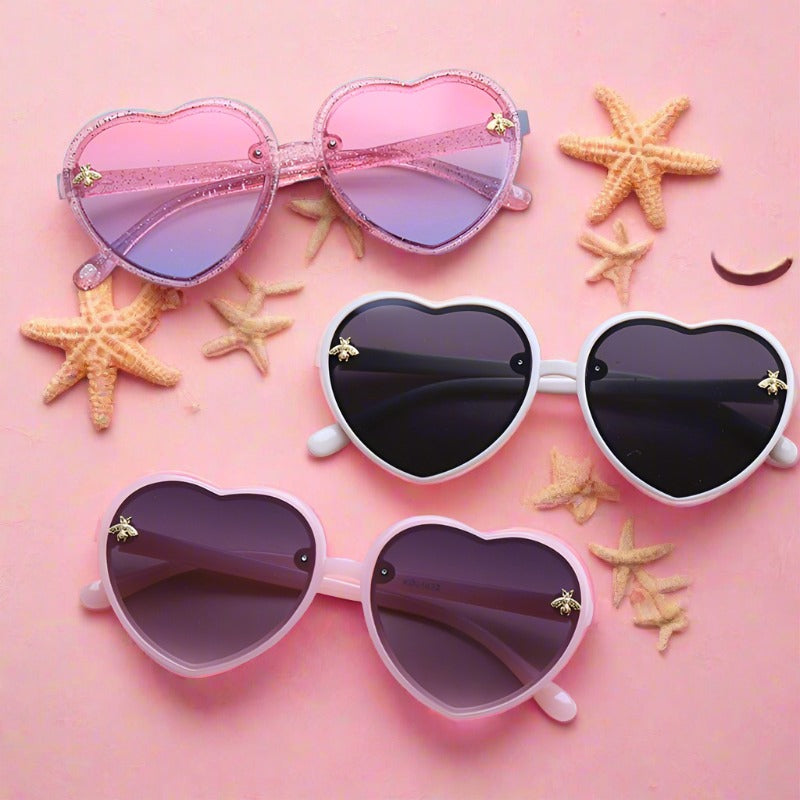Cute Pink Cartoon Sun Glasses