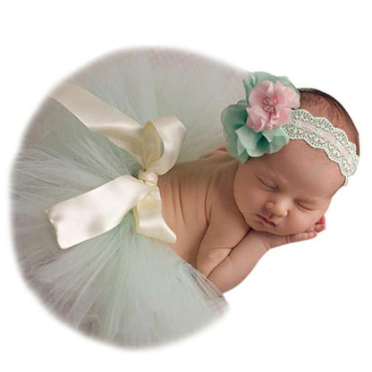 Tulle Tutu Skirt Props Bowknot