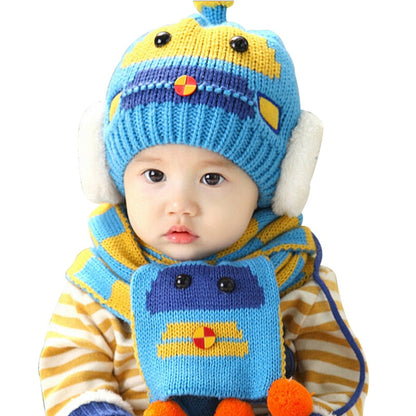 Baby Winter Hat Scarf Set