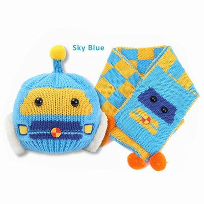Baby Winter Hat Scarf Set