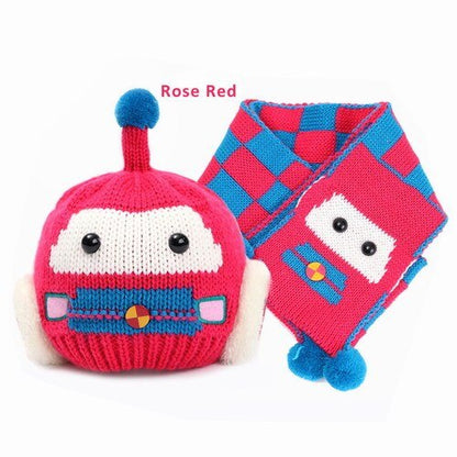 Baby Winter Hat Scarf Set