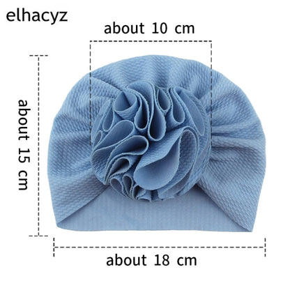Sweet Flower Headband Children Turban Infant Hat