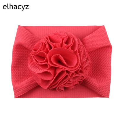 Sweet Flower Headband Children Turban Infant Hat
