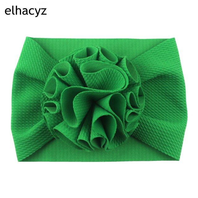 Sweet Flower Headband Children Turban Infant Hat