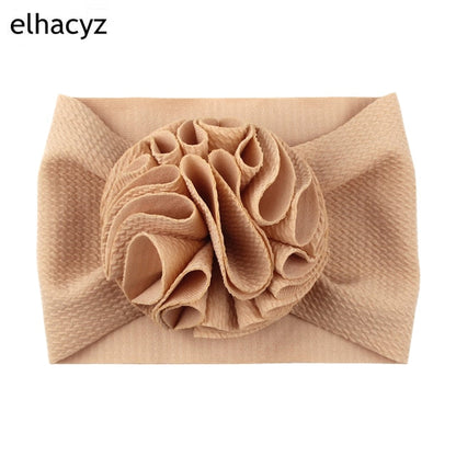 Sweet Flower Headband Children Turban Infant Hat