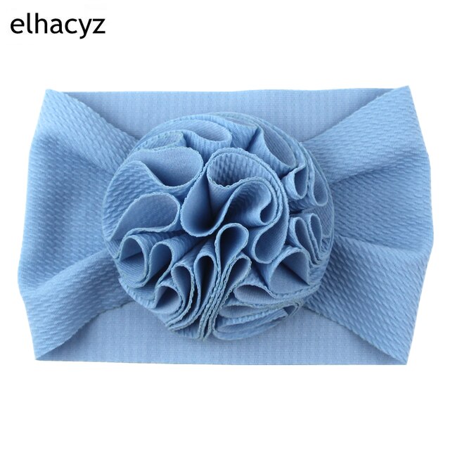 Sweet Flower Headband Children Turban Infant Hat