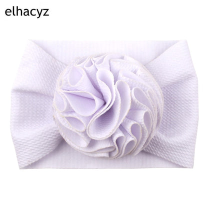 Sweet Flower Headband Children Turban Infant Hat