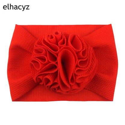 Sweet Flower Headband Children Turban Infant Hat