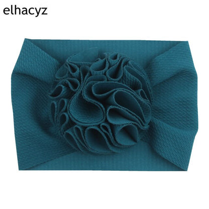 Sweet Flower Headband Children Turban Infant Hat