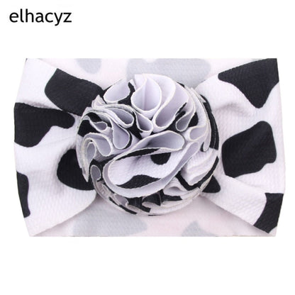 Sweet Flower Headband Children Turban Infant Hat