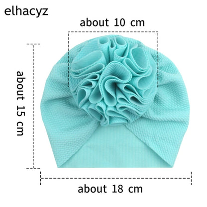 Sweet Flower Headband Children Turban Infant Hat