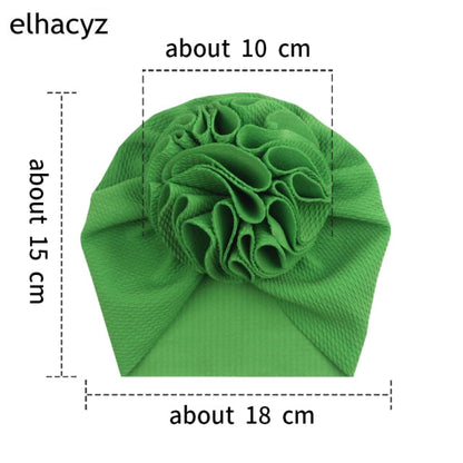 Sweet Flower Headband Children Turban Infant Hat