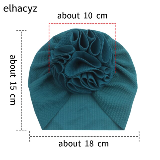 Sweet Flower Headband Children Turban Infant Hat