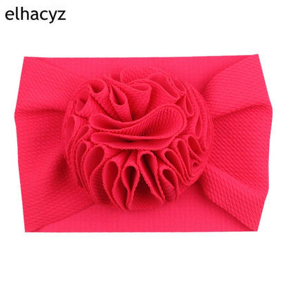 Sweet Flower Headband Children Turban Infant Hat