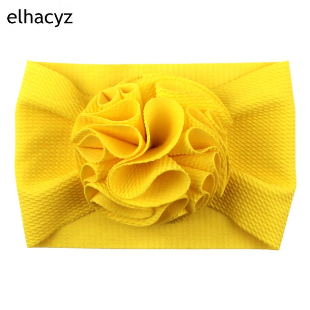 Sweet Flower Headband Children Turban Infant Hat
